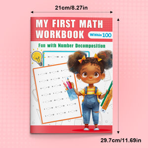 Early math activity book for breaking apart numbers and number bonds