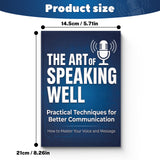 Adult communication skills book about better conversations and public speaking