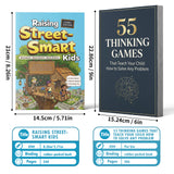 Raising Street-smart Kids Comic Edition + 55 Thinking Games to Teach Your Child Prob: 2-Book Set bundle detail image, image 2, bundle ISBN 9798900669946