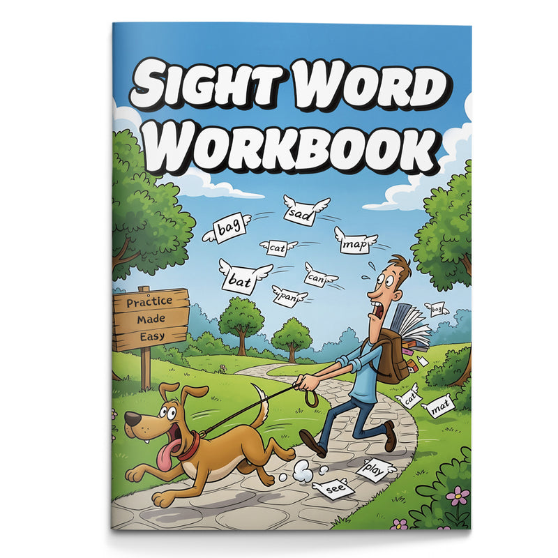 CVC Phonics Activity Workbook for Kids, Blending Words, Missing Sounds, Read and Find Practice, Early Reading, Spelling Skills, Kindergarten Literacy Learning Book