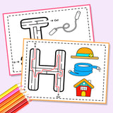 Creative Alphabet Coloring: A to Z in a Colorful World!