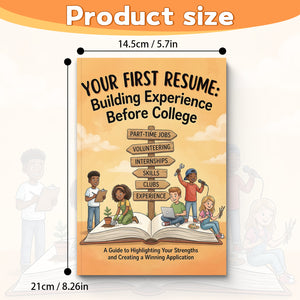 Teen career readiness book about resumes, skills, internships, and leadership