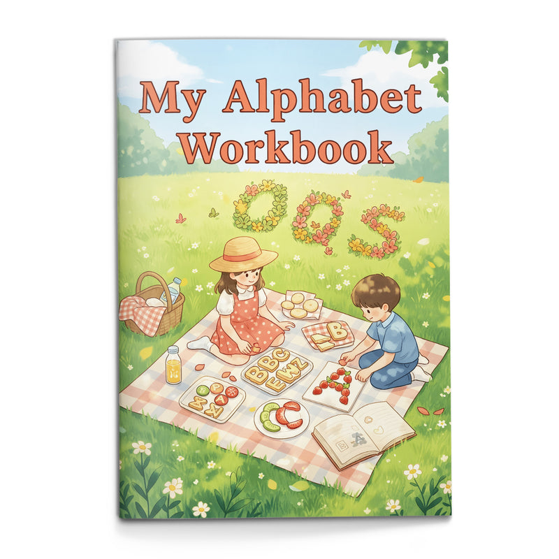 My Alphabet Workbook handwriting practice cover