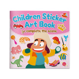 Bright Sticker Scene Book: Character Story Play