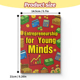 Kids entrepreneurship book about business skills, creative thinking, and financial literacy