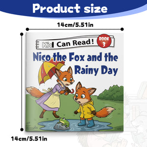 Children's animal adventure learn-to-read books with simple sentences