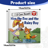 Children's animal adventure learn-to-read books with simple sentences