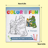 Color7&Fun – Coloring Book Series Vol. 11–15: Fun English Learning Through Art for Kids (Set of 5 Books)