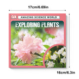 Children's plant science book for plant facts and nature discovery