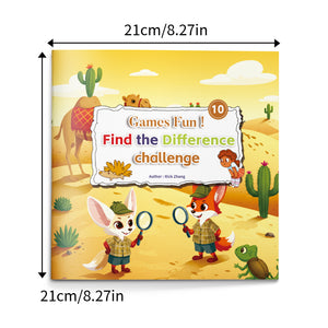 Kids observation activity book for concentration and visual learning