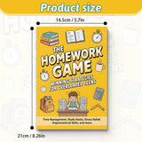 Teen homework guide about time management, organization, and focus