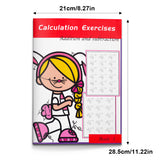 Children's arithmetic drill workbook for number facts and calculation fluency