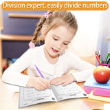 Division Practice Math Workbook product image 8 showing printed book details for screen-free reading and learning