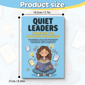 Teen leadership book for introverts about confidence, communication, and self-belief