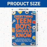 Teen boys life skills guide about confidence, independence, and smart choices
