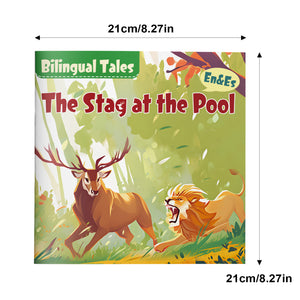 English-Spanish bilingual animal fable reader for kids