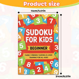 Sudoku for Kids: Family-Friendly Logic Set product image 6 showing printed book details for screen-free reading and learning