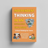 Desk flat-lay photo of Independent Thinking in an Information Explosion