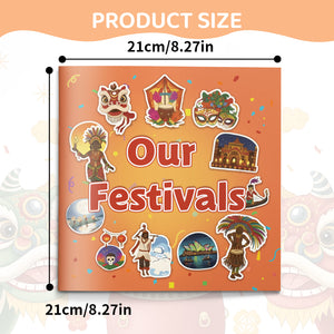 Children's culture book about festivals, celebrations, and world traditions