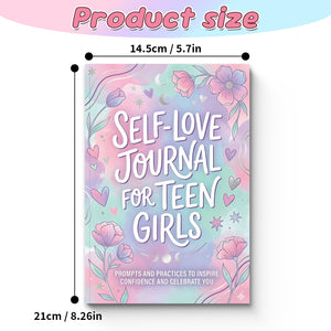 Guided teen girl journal for confidence, self-esteem, and emotional growth