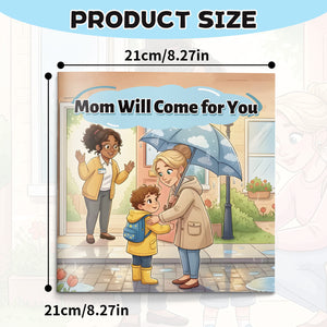 Comforting children's picture book about separation anxiety and mother-child reassurance