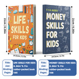 Life Skills for Kids Practical Learning Bo + Money Skills for Kids Ages 7-14: 2-Book Set bundle detail image, image 2, bundle ISBN 9798900664521