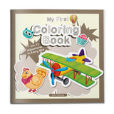 Preschool Coloring and Dot to Dot Activity Book for kids cover