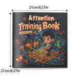 Halloween activity book for focus practice, observation skills, and visual thinking