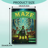 Beginner Maze Workbook for Kids, Easy Pathfinding Puzzle Book with Simple Maze Practice, Pencil Control, Focus Training, and Early Problem-Solving Activities