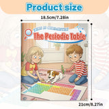 Children's chemistry science book about chemical elements and the periodic table