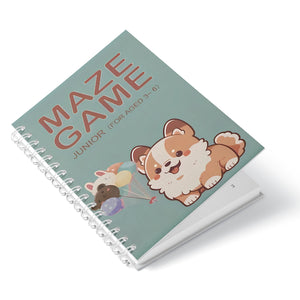 A set of Fun Maze Book Designed for Kids Aged 3-12+, Sparking Early Thinking and Problem-Solving Skills