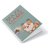 A set of Fun Maze Book Designed for Kids Aged 3-12+, Sparking Early Thinking and Problem-Solving Skills