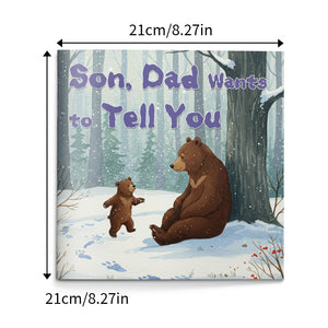 Father and son picture book for love, guidance, and emotional bonding