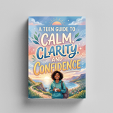 Teen Guide to Calm, Clarity, and Confidence product image 6 showing printed book details for screen-free reading and learning