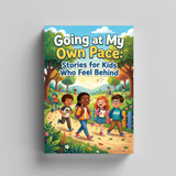 Going at My Own Pace Stories for Kids product image 6 showing printed book details for screen-free reading and learning