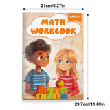 Children's addition workbook with number bond practice
