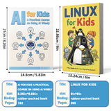 AI for Kids Practical Guide + Linux for Kids Computer Learning Guide: 2-Book Set bundle detail image, image 2, bundle ISBN 9798900669359