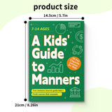 Children's etiquette book for respect, polite behavior, and social skills