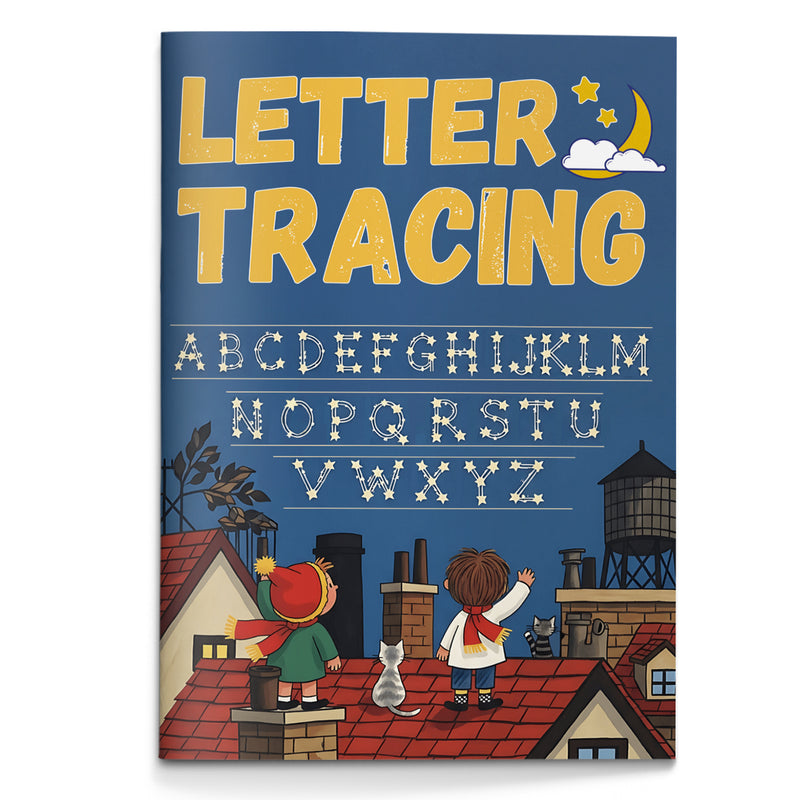 Letter Tracing Workbook dot to write cover