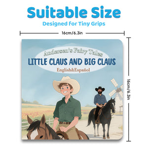 Suitable size view of Little Claus and Big Claus bilingual storybook
