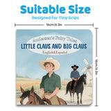 Suitable size view of Little Claus and Big Claus bilingual storybook