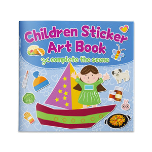 Complete the Picture Sticker Book for Kids, Creative Scene Builder Activity Book with Matching Practice, Visual Recognition, Fine Motor Development, and Fun Learning