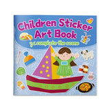 Complete the Picture Sticker Book Sailboat Scene cover