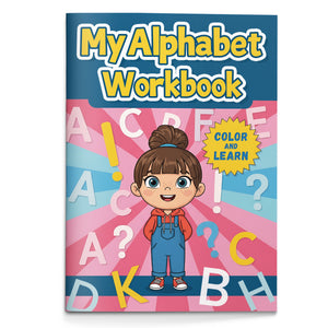 My Alphabet Workbook letter recognition cover