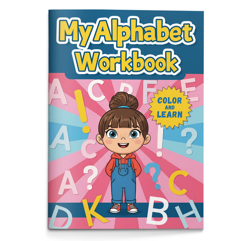 My Alphabet Workbook letter recognition cover