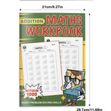 Kids multi-digit addition workbook within 1000