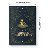 Printed Grimm's Fairy Tales literary classic for folk tale and fantasy reading