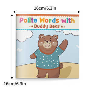 Kids manners picture book for polite words and kind speech
