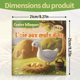 French-English bilingual animal fable reader for kids