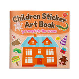 Little Hands Sticker Art Book: Home Scene Matching